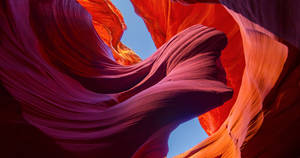 Antelope Canyon Vibrant Hues Wallpaper