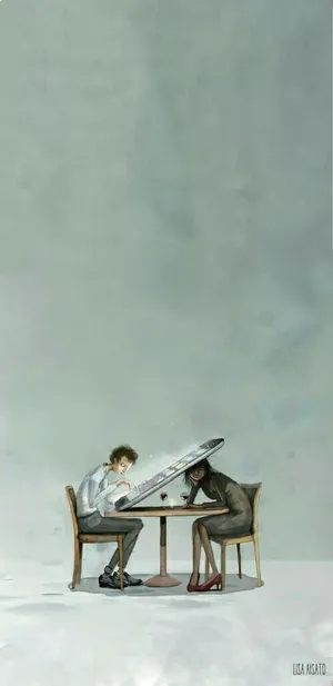 Anti Social Cartoon Wallpaper