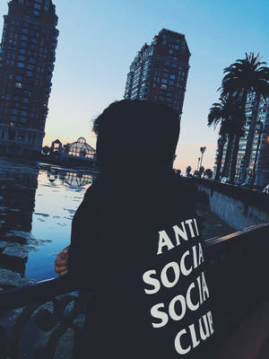 Anti Social Social Club Nostalgic Pond Wallpaper