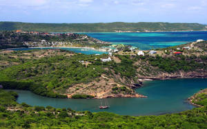 Antigua Island Caribbean View Wallpaper