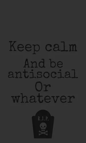 Antisocial Savage Quotes Wallpaper