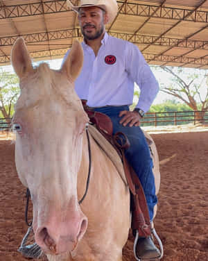 Antônio Rodrigo Nogueira In Cowboy Hat Wallpaper