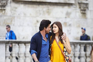 Anushka Sharma And Shahrukh Khan Hd Wallpaper