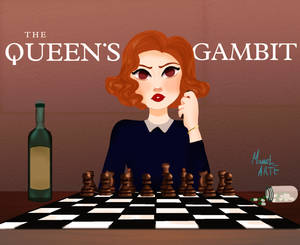 Anya Taylor-joy In The Queen's Gambit Wallpaper