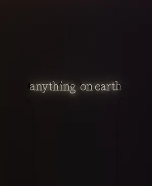 Anything On Earth Black Phone Wallpaper