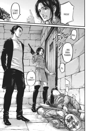 Aot Manga Comic Drawing Wallpaper