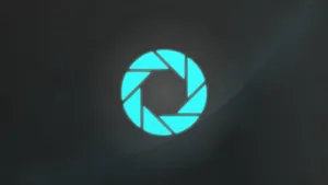 Aperture Gamer Logo Wallpaper