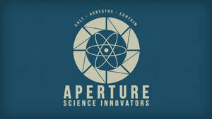 Aperture Science Innovators Logo Wallpaper