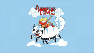 Appa And Aang Airbender Time Wallpaper
