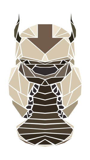 Appa Geometric Line Art Wallpaper