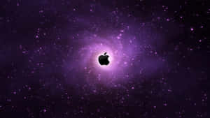 Apple Mac Desktop Purple Galaxy Wallpaper