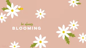 April Brings With Its Fields Of Blooming Flowers Wallpaper