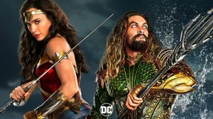 Aquaman And Wonder Woman Movie Wallpaper