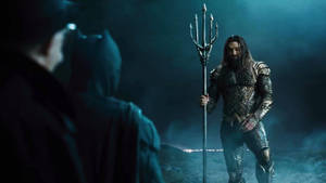 Aquaman Meets With Atlantis' Justice League Wallpaper