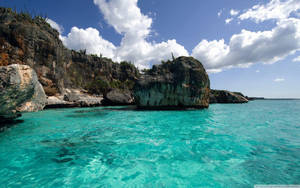 Aquamarine Dominican Republic Cliffs Wallpaper