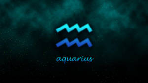 Aquarius Zodiac Symbol Wallpaper