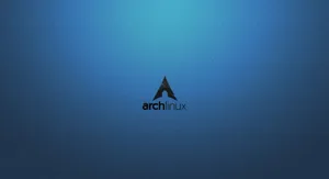 Arch Linux Interface On A Desktop Device Wallpaper