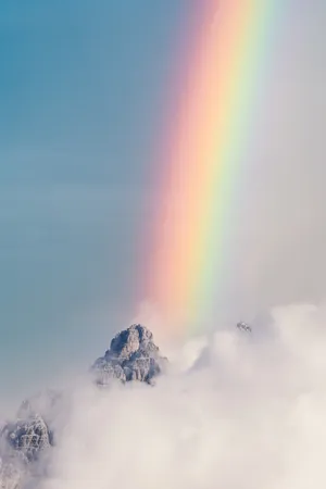 Arch Of Color In The Sky Wallpaper