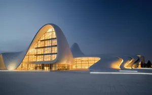 Architecture Heydar Aliyev Center Wallpaper
