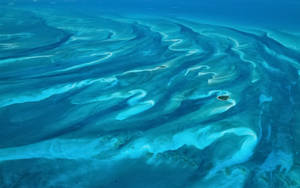 Areal View Of The Sea Wallpaper