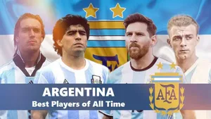 Argentina Best Players Of All Time Mario Kempes Wallpaper