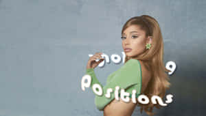 Ariana Grande Positions Promo Wallpaper