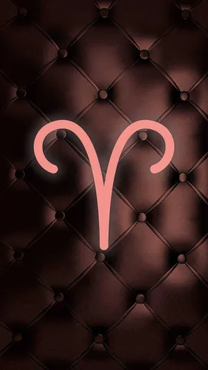 Aries Iphone Leather Upholstery Wallpaper