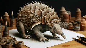 Armadillo Artwork Creation Wallpaper