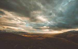 Armenia Cloudy Landscape Wallpaper