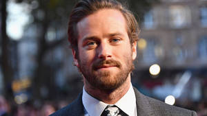 Armie Hammer At Bfi Event Wallpaper