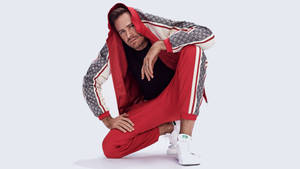Armie Hammer Tracksuit Outfit Wallpaper