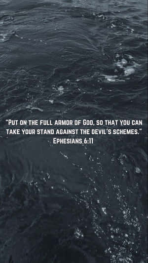 Armor Of God Verse Wallpaper