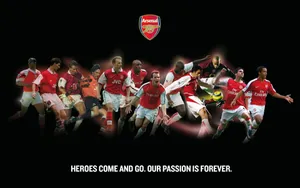 Arsenal Quote Digital Poster Wallpaper