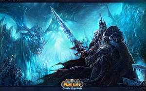 Arthas Ascends To The Throne Of The Lich King Wallpaper