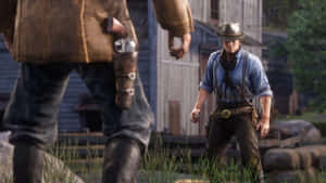 Arthur_ Morgan_ Showdown Wallpaper