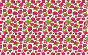 Artistic Abstract Strawberry Desktop Wallpaper