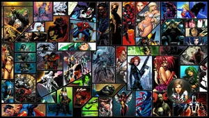 Artistic Comic Book Wallpaper
