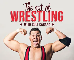 Artof Wrestlingwith Colt Cabana Promo Wallpaper