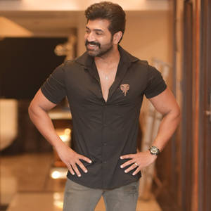 Arun Vijay Hands On Hips Wallpaper