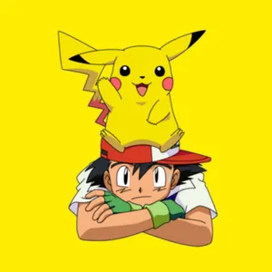Ash And Pikachu Hd Yellow Wallpaper