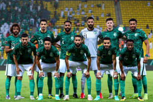 Asia's Pride Saudi Arabia National Football Team Wallpaper