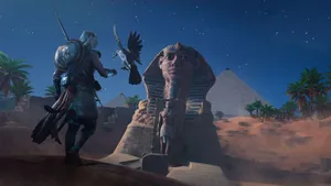 Assassin's Creed Origins Sphinx Of Giza Wallpaper