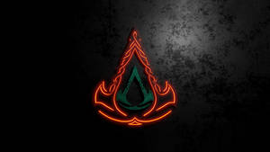 Assassin's Creed Valhalla Gaming Logo Wallpaper