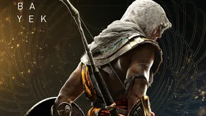 Assassins Creed Origins Bayek Cool Poster Wallpaper