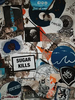 Assorted-color Artwork Wallpaper