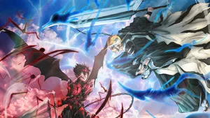 Asta And Ichigo Bleach 4k Ultra Hd Crossover Wallpaper