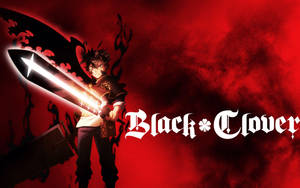 Asta's Fire And Power For An Epic Journey In Black Clover Wallpaper