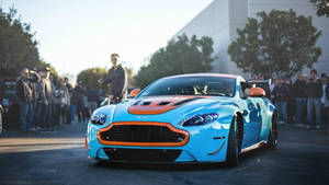 Aston Martin V12 Vantage Sports Car Wallpaper