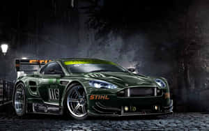 Astro Martin Street Racing Car Wallpaper
