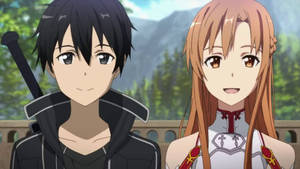 Asuna And Kirito Wallpaper